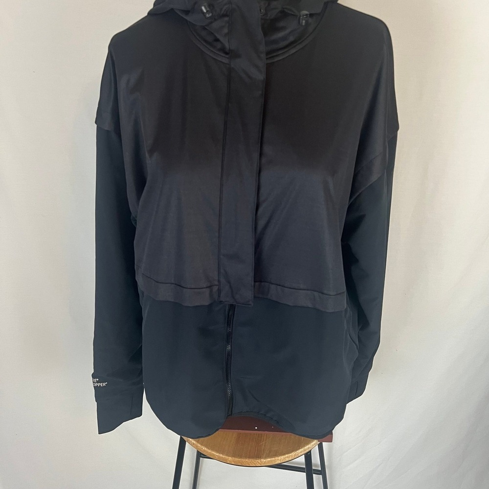 Under Armour Black GORE WINDSTOPPER Full Zip Running Jacket XL